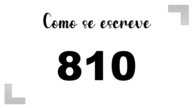 Imagem do número 810