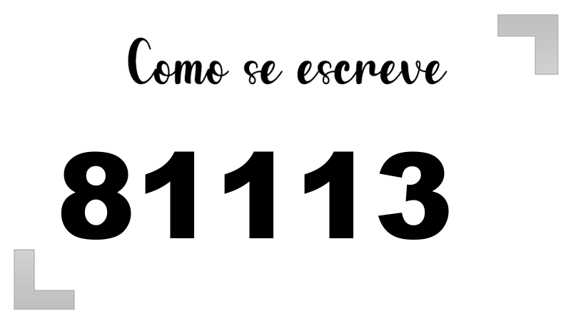 Imagem do número 81113