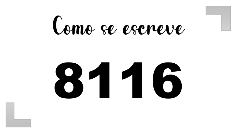 Imagem do número 8116