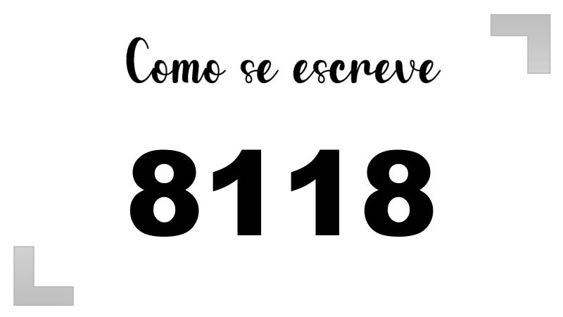 Imagem do número 8118