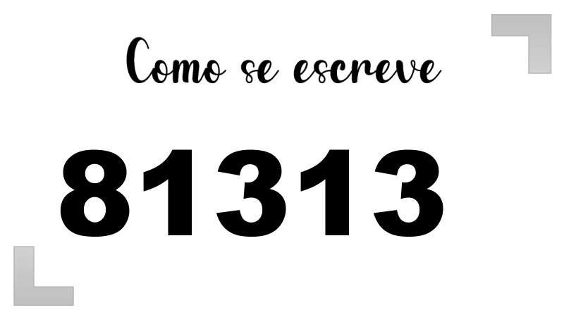 Imagem do número 81313