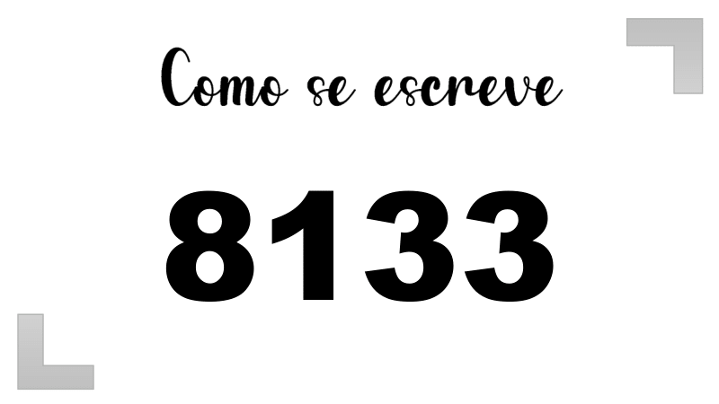 Imagem do número 8133
