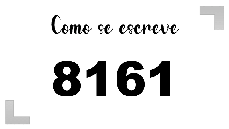 Imagem do número 8161