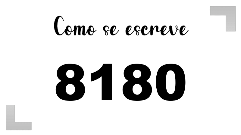 Imagem do número 8180