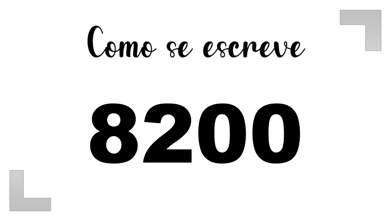 Imagem do número 8200
