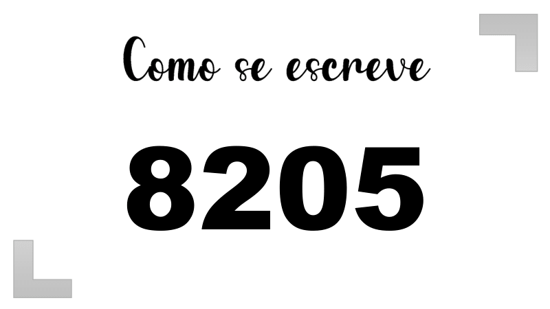Imagem do número 8205