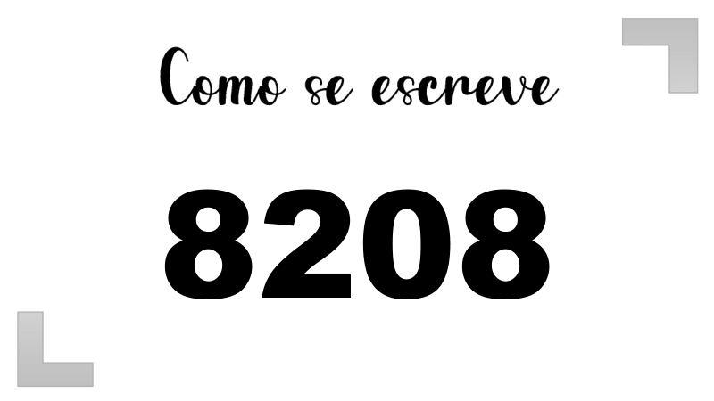 Imagem do número 8208