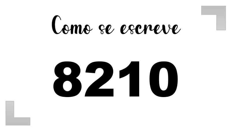 Imagem do número 8210