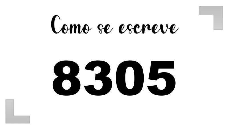 Imagem do número 8305