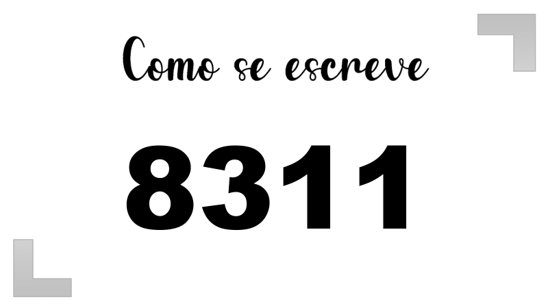 Imagem do número 8311