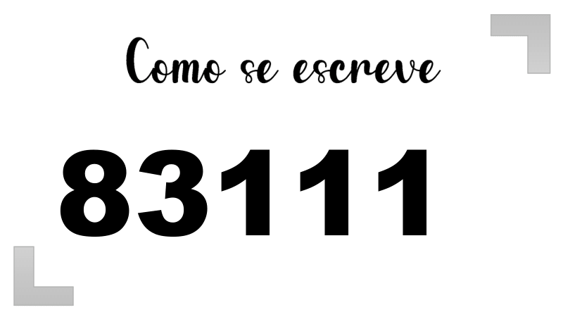 Imagem do número 83111