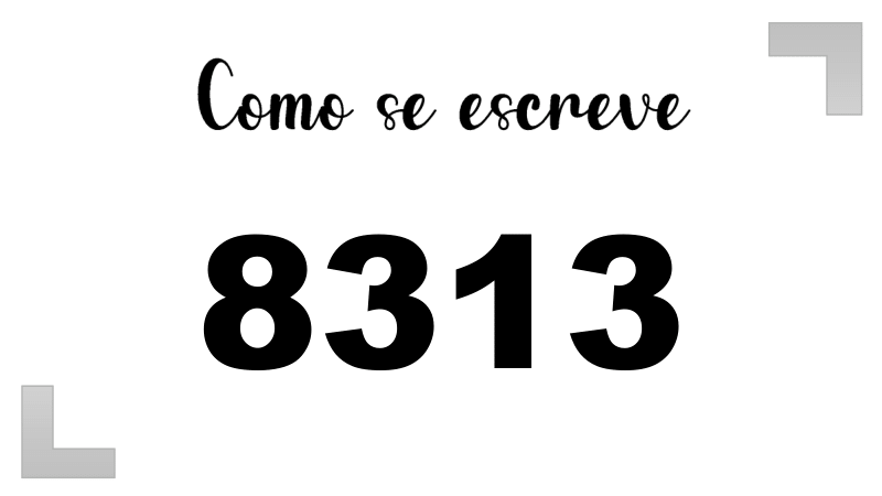 Imagem do número 8313