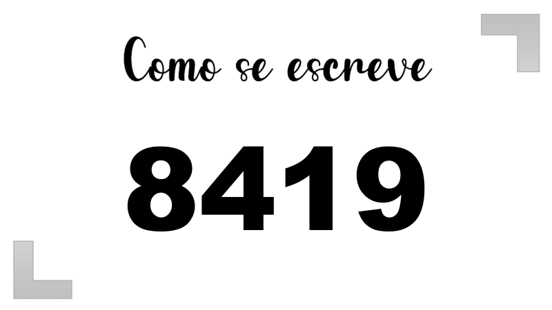 Imagem do número 8419