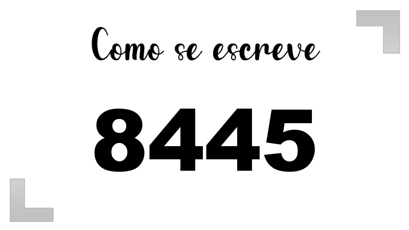 Imagem do número 8445