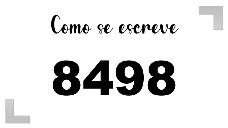 Imagem do número 8498