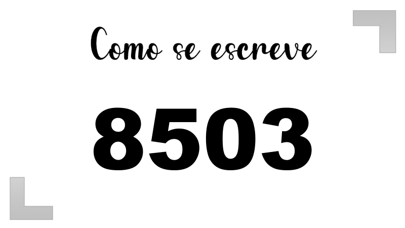 Imagem do número 8503