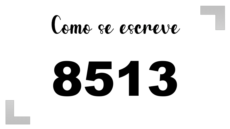 Imagem do número 8513