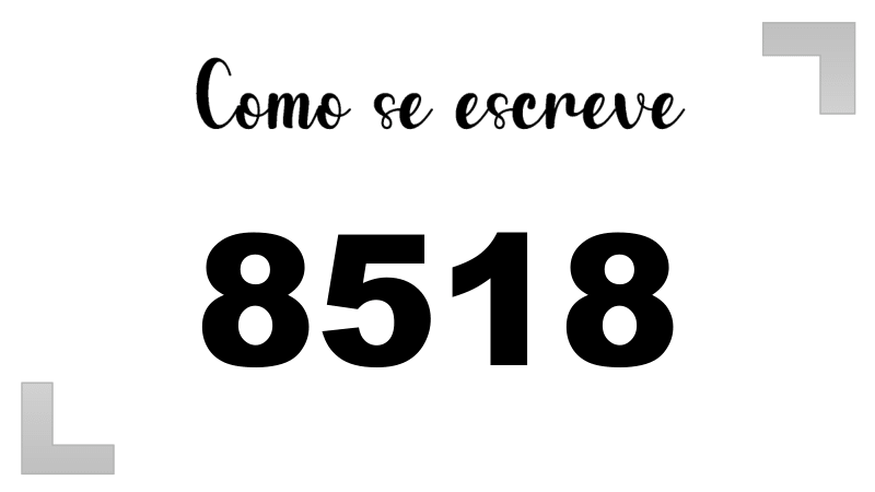 Imagem do número 8518