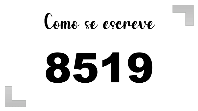 Imagem do número 8519