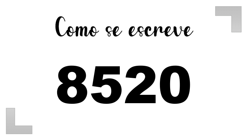 Imagem do número 8520