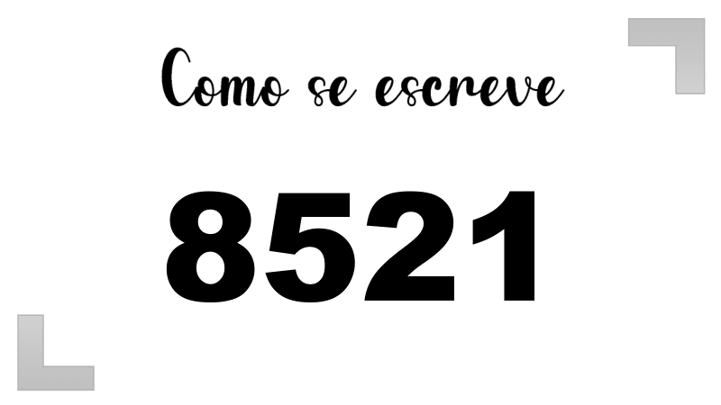 Imagem do número 8521