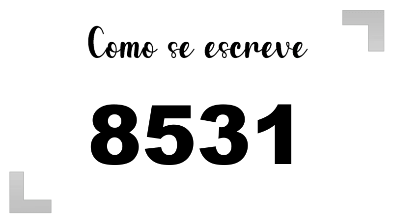 Imagem do número 8531