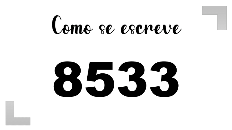 Imagem do número 8533