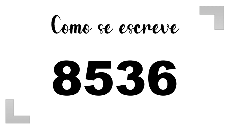 Imagem do número 8536
