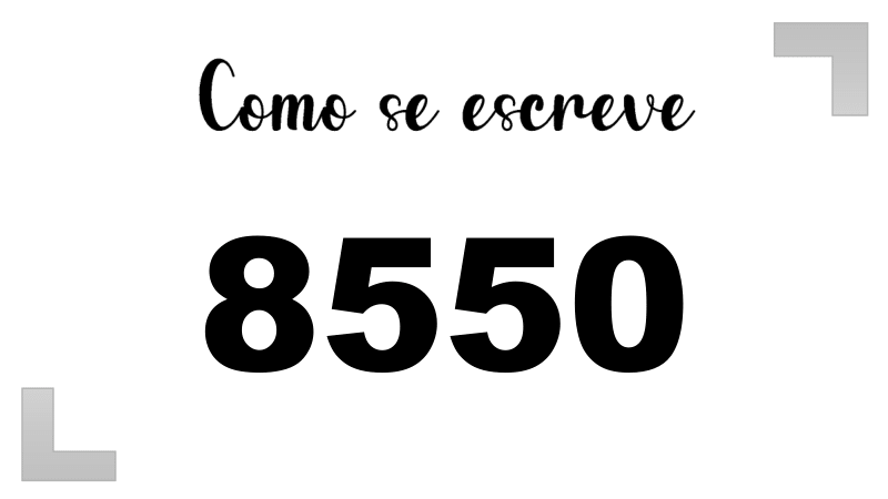 Imagem do número 8550