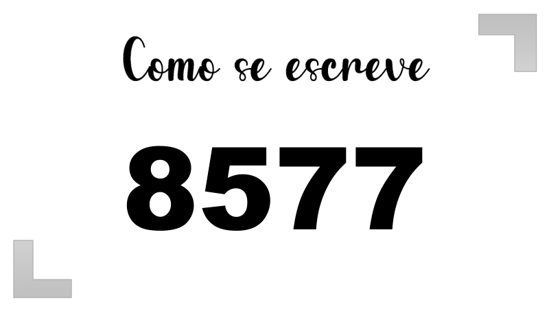 Imagem do número 8577
