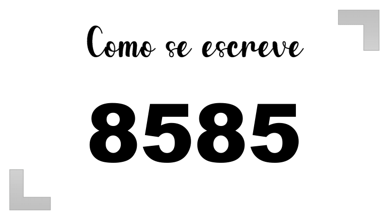 Imagem do número 8585