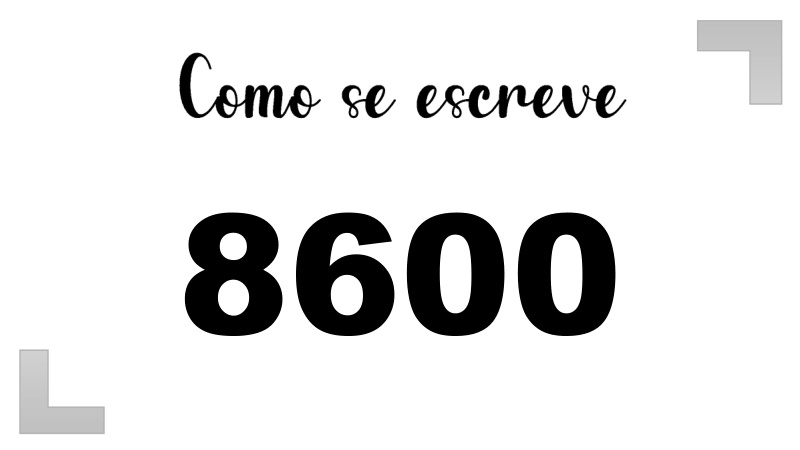 Imagem do número 8600