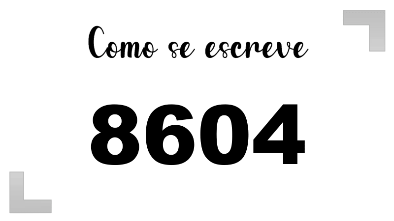 Imagem do número 8604