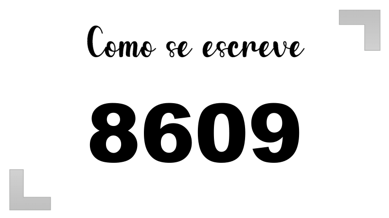 Imagem do número 8609