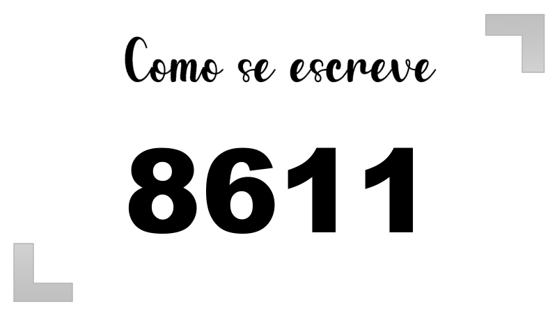Imagem do número 8611