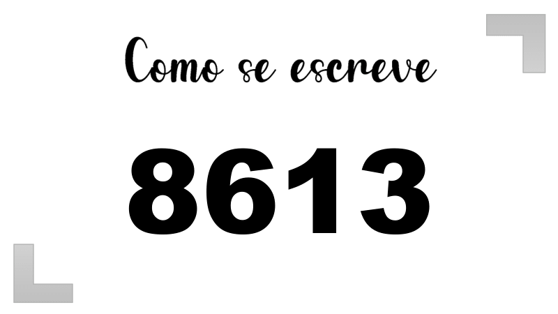 Imagem do número 8613