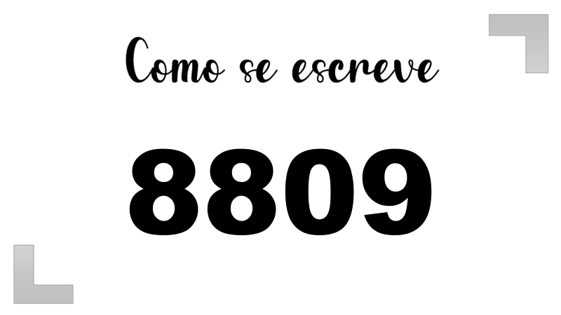 Imagem do número 8809