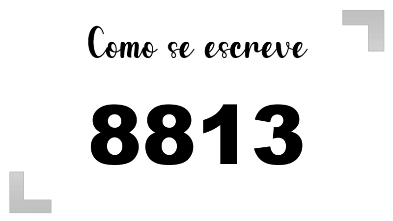 Imagem do número 8813