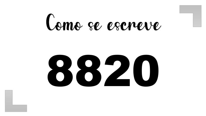 Imagem do número 8820