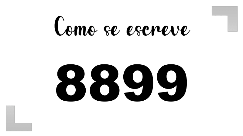 Imagem do número 8899