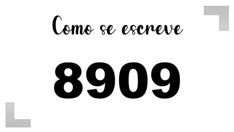 Imagem do número 8909