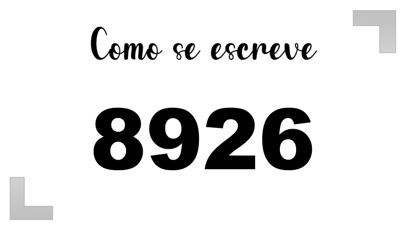 Imagem do número 8926