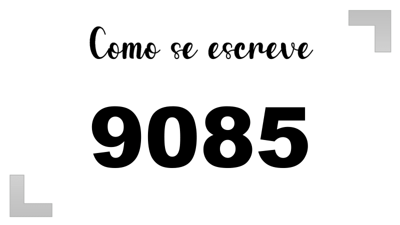Imagem do número 9085