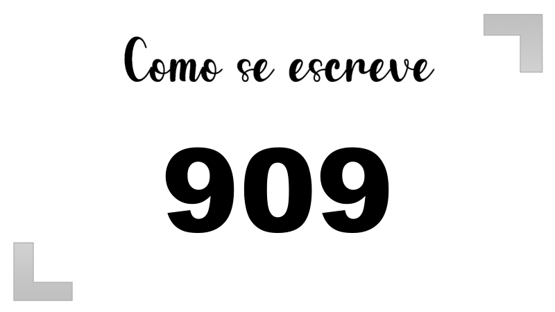 Imagem do número 909