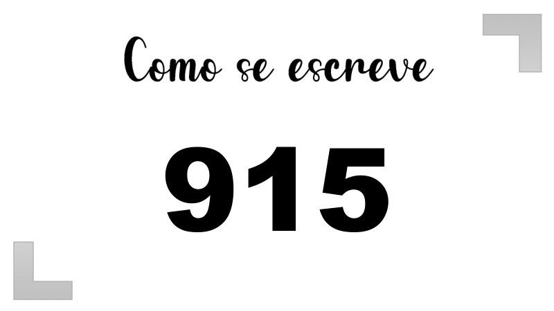 Imagem do número 915