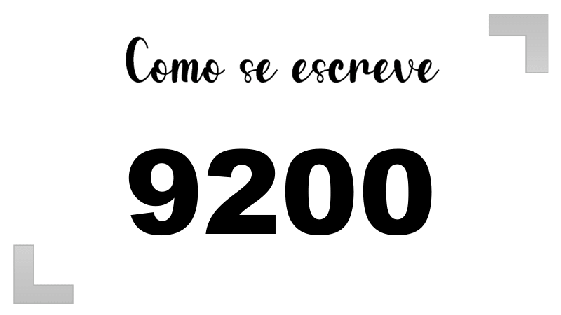 Imagem do número 9200