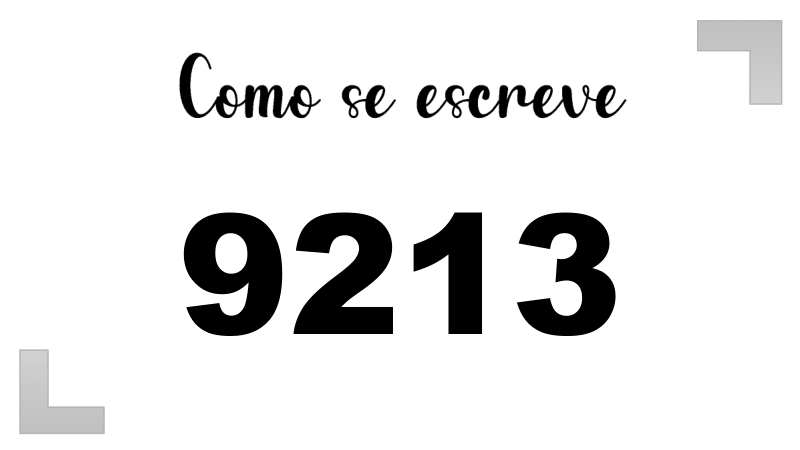 Imagem do número 9213