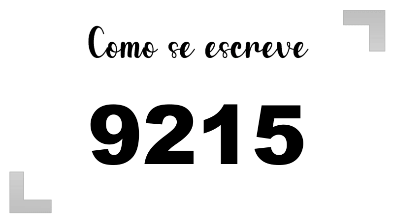 Imagem do número 9215