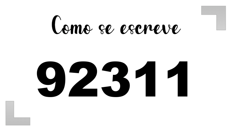 Imagem do número 92311