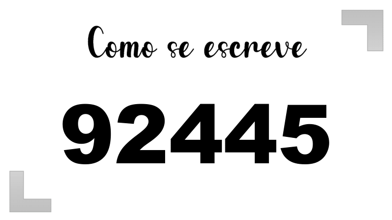 Imagem do número 92445